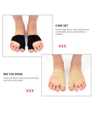 Healifty Bunion Straightener Separators - 2 Pairs Orthopedic Foot Covers for Men | Bunion Splint & Thumb Brace - 10x7cm - Buy Online on GoSupps.com
