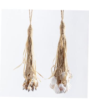 Alipis Wall Hanging Bells String Home Decor Christmas Tree Antique Decorative Bell Hanging Ornament Decorate Shell Photo Wall 42*13cm As Shown - Buy Online on GoSupps.com