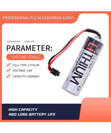 Buy DSONE 2PCS ER6V 3.6V 2400mAh Batteries for PLC M70 - Compatible ER6VC119A & ER6VC119B - International Shipping Available - Buy Online on GoSupps.com