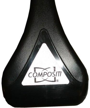 Compositi Plastic Reflex Stirrup - Flexible Wide Tread Black/Red for Equine Performance - Buy Online on GoSupps.com
