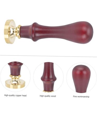 SKISUNO 3 Pcs Dispensing Plate Tool Pressed Seal Coffee Powder Press Wax Envelope Stamp Copper Copper Head - Buy Online on GoSupps.com