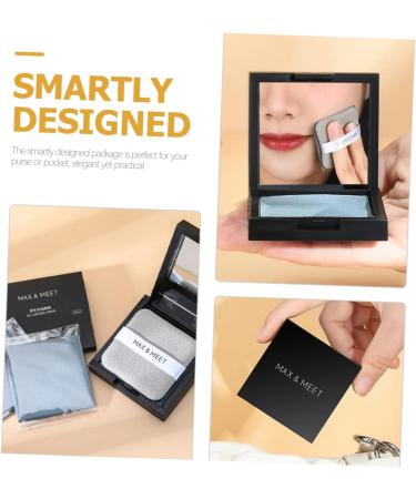 Beavorty 3 Sets Oil Blotting Paper Oily Skin Control Paper Absorbing Tool Oil Blotting Face Powder Face Oil Absorbing Paper Oil Absorbing Film Cleaning Tablet Sponge Men and Women - Buy Online on GoSupps.com