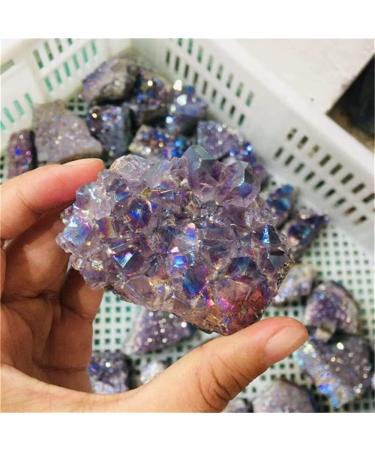 Natural Magic Natural Crystal Gemstone Aura Amethyst Cluster for Home Decor ZJGIDTEM 5-7 cm Amethyst - Buy Online on GoSupps.com