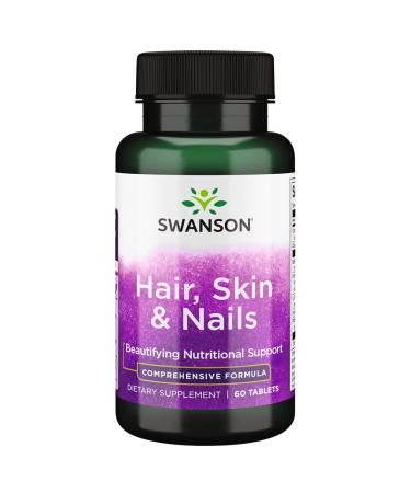Swanson Hair Skin & Nails 60 Tablets