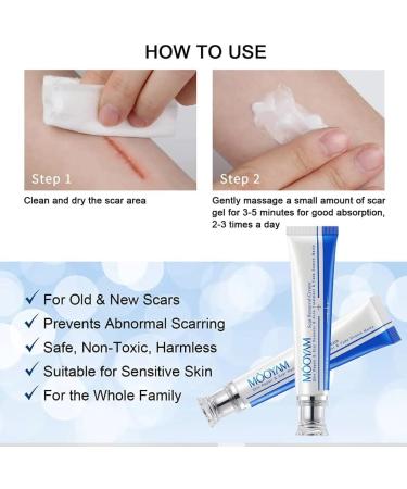 Harsha Tamoskiny Scar Removal Cream 30g - for Stretch Marks, Surgery, Injuries & Burns - All Skin Types - Buy Online on GoSupps.com