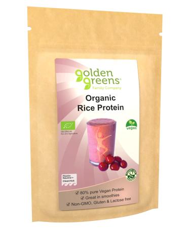 Golden Greens Organic Rice Protein Powder 250 g