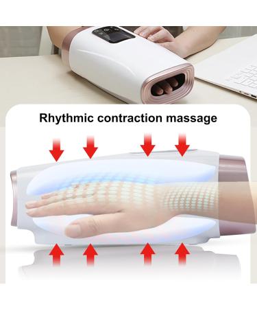 Handheld Massager with Hot Compression 8 Modes & LCD Display | Ideal Gift in Rose Gold Shop Internationally! - Buy Online on GoSupps.com