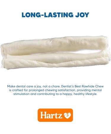 Hartz Dentist s Best DentaShield 8 Rawhide Chew 12 Units - 80% Less Tartar - Healthy Gums - Fresh Breath - Beef Flavor - Dental Care for Dog Pack of 12 Retriever Rolls for Large Dogs (6x2 Rolls) - Buy Online on GoSupps.com