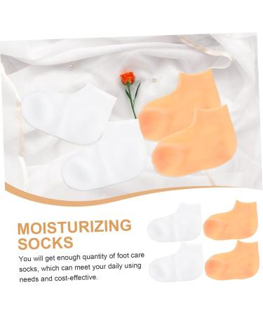 minkissy 10 Pairs Exfoliating Moisturizing Socks Cosmetics Socks Dry Cracked feet Socks Lotion Gloves calcetines para Mujer Moisture Socks Cotton spa Socks Girl Heel sebs Socks - Buy Online on GoSupps.com