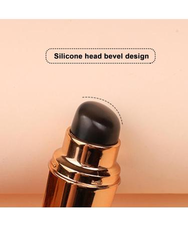 Retractable Powder Brush Retractable Foundation Brush | Cosmetic Brush Set | 5 in 1 Travel Powder Makeup Brush Portable Eyeshadow and Concealer Brushes for All Around Rose Gold - Buy Online on GoSupps.com