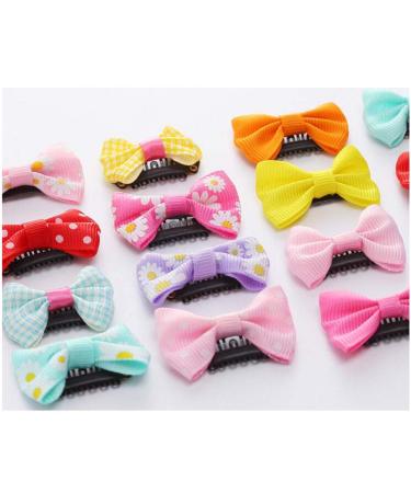 12 Boutique Baby Hair Clips for Fine Hair - Random Colors for Newborns Toddlers & Girls - Buy Online on GoSupps.com