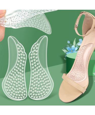 Beavorty 4 Pairs Clear Metatarsal Forefoot Pads - Gel Cushions for Ball of Foot Pain Relief | Comfortable & Reusable - Buy Online on GoSupps.com