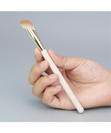 Angled Foundation Brush - Rhombic Shaped Beauty Brushes for Makeup | Concealer Makeup Brush Small Nose Contouring Brushes for Dark Circles Concealer Brush - Buy Online on GoSupps.com