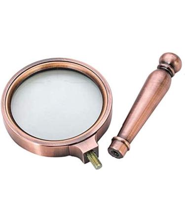 Professional ES Vision aids High Magnification Optical Glass Metal Craft Mirror Gold Bronze 5X Stationery Office Supplies Full of Stars - Buy Online on GoSupps.com