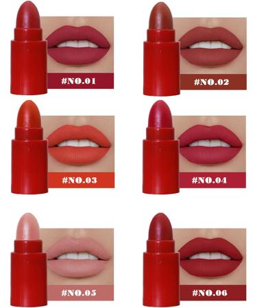 Huvqianu Lipstick Kit Cute Strawberry Shaped Gloss Balm Smooth Texture Lipstick Kit Lightweight Portable Design Easy Application Function Beauty Essentials for Beginners Family Friend - Buy Online on GoSupps.com