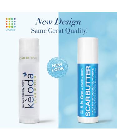 KELODA Keloid Scar Care Butter Stick - Surgical Scars & Keloids Removal Balm with Cocoa & Shea Butter - For Stretch Marks, Acne, Piercings | Coconut & Jojoba Oils - Effective Anti-Scar Treatment - Buy Online on GoSupps.com