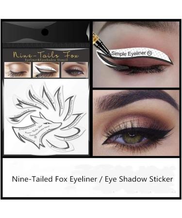  Kikumi Professional Eyeshadow Stencil Non-Woven Eyeliner Stencils Kit Eyeshadow Stencil (Image Payment) - Buy Online on GoSupps.com