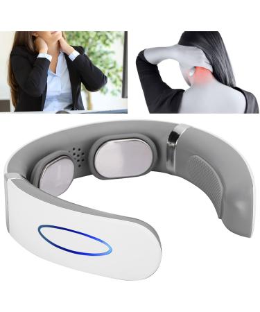 Wireless Neck Massage Device with Heat | Relieve Neck Pain & Relaxation | 6 Modes 9 Corridors Intelligent Electrical Pulse Massager - Buy Online on GoSupps.com