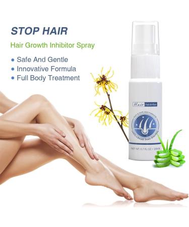 JAWSEU Hair Inhibition Spray NonIrritating Hair Inhibitor Hair Inhibition Cream Safe Hair Growth Inhibition Spray Longlasting Hair Removal Cream for Arms Legs Armpits 20 ml 1 piece - Buy Online on GoSupps.com