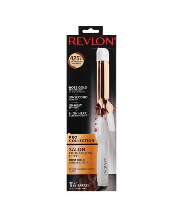 Revlon Salon Long Lasting Loose Curls Curling Iron - 1-1/4" Barrel for Perfect Curls | International Shipping Available - Buy Online on GoSupps.com