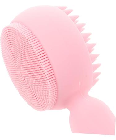 Mikinona Silicone Face Brush Facial Cleansing Brush Exfoliating Face Scrubber Face Washing Brush Face Scrubber Exfoliator Brush Face Exfoliator Face Scrubber Silicone Face Exfoliating Brush 11x5cm Pink - Buy Online on GoSupps.com