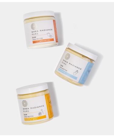 Shea Radiance Raw Shea Butter 100% Natural & Unrefined - Deep Penetrating Moisture for Cracked Heels and Hair Treatment - Orange & Clove 7.5oz - Buy Online on GoSupps.com