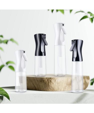 AOOWU 2-Pack Hair Spray Bottle - 300ml Transparent Salon Water Sprayer | Perfect for Hairdressers & Home Use - Buy Online on GoSupps.com