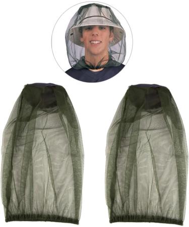 CLISPEED 20pcs Outdoor Heat Net Fishing Hat - Green Travel Mesh Cap for Fishing & Camping - Buy Online on GoSupps.com