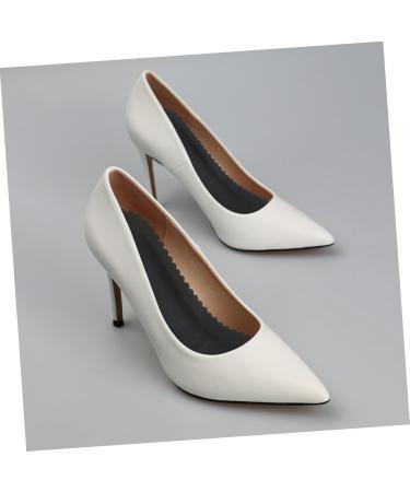 FRCOLOR 2 Pairs Seven Point Pad Shoe Insoles - Comfortable Moleskin Cushions for Women s Heels & Non-Slip Support - 20x8.5cm - Buy Online on GoSupps.com