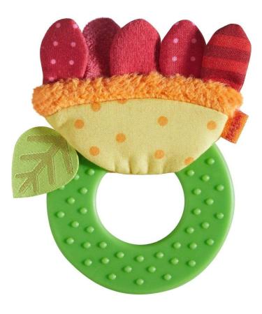 HABA Teether Chomp Champ Flower Teether - Soft Baby Activity Toy - Buy Online on GoSupps.com