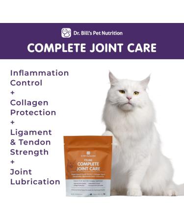 Dr. Bills Feline Complete Joint Care | Advanced Hip & Joint Supplement for Cats - Buy Online on GoSupps.com