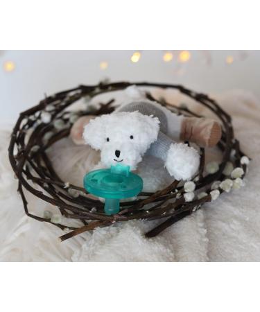 WubbaNub Infant Pacifier - Snowy Day Budster | Premium Comfort for Babies - Buy Online on GoSupps.com