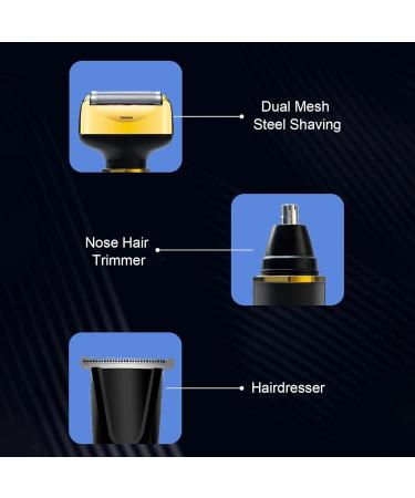 Tixiyu 3 in 1 Trimmer Kit Battery Grooming Kit for Men Electric Hair Clipper Electrico Nose Hair Electronic Nose Ear Hair Trimmers Man Groomer Nose and Ear Hair Trimmers Hedge Trimmer Set - Buy Online on GoSupps.com
