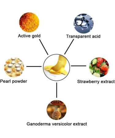 PBeauty Crystal Collagen gel eye pads in different colors antiaging antiwrinkle moisturizing reduces fine lines dark circles and puffy eyes 20 pairs gold 50 ml 1er Pack gold - Buy Online on GoSupps.com