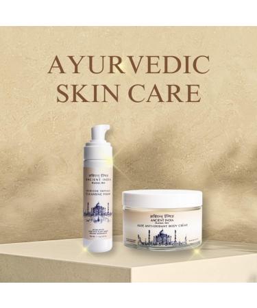 ANCIENT INDIA Rachel Roy Ayurvedic Triphala Foaming Face Cleanser with Natural Amino Acids & Indian Herbs - pH Balanced Facial Wash for Pore Tightening & Deep Cleansing - Buy Online on GoSupps.com