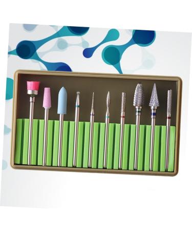 minkissy 2 Sets Diamond Nail Bit Nail Art Supplies Electric Nail Filer Nail Drill Bit Brush Manicure Drill Bits Tungsten Carbide Nail Drill Manicure Sand Tool Nail Supplies Ceramics - Buy Online on GoSupps.com