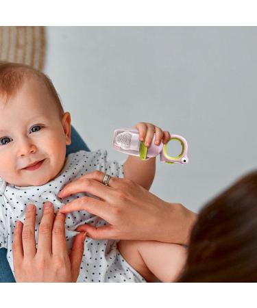 Jomewory Baby Forage Station - Pink Bite Ring for Hand Eye & Mouth Coordination Training - Buy Online on GoSupps.com