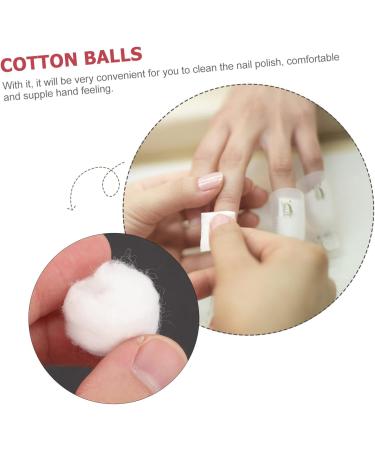 IMIKEYA 300pi ces Boules De Coton Absorbantes Pour Ongles D maquillant Vernis Et Gel Sans Peluches Accessoires Manucure Pour Usage Professionnel Et Domestique - Buy Online on GoSupps.com