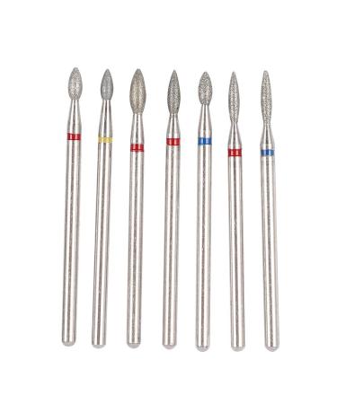 Nail Drill Bits Nail Bits for Nail Drill Drill Bits for Nails Multifunctional Nail Art Manicure Drill Bits Electric Manicure Grinding Head for Acrylic Gel Nails Cuticle Manicure (NO.04)