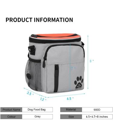 Dog Training And Treat Bag Holds treats And Poop Bag Dog treat pouch for training For your Pet Puppy or Dog For Dog walking with a Split top for storage - Buy Online on GoSupps.com