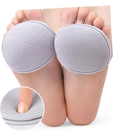 FRCOLOR 12 Pairs Toe Pads Missing Kitten Heels for Elegant Ladies Ladies Heels Soft Socks for Women Invisible Forefoot Socks Half Invisible Socks High Heels Toe Protection Cushion - Buy Online on GoSupps.com
