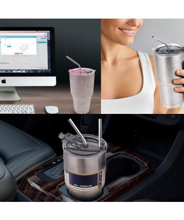 IHUIXINHE Double Hole 20 oz Tumbler Replacement Lid - Spill Proof & Splash Resistant for Rambler, Ozark Trail - Straw Friendly - Buy Online on GoSupps.com