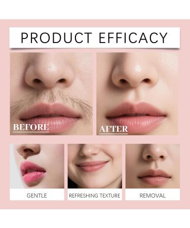  JASUBAI depilatory face cream for women moisturizing nourishes with peach oil extracts and shea butter gentle formula for the upper lip face non irritating skin - Buy Online on GoSupps.com