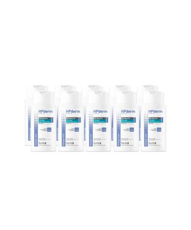 SORIFA Pack of 10 - HPderm Shower Gel - 2 in 1 body and hair - Dermo-protector - All skin and hair types - Oat protein - Frequent use - pH neutral soap-free - Bottle 200 ml