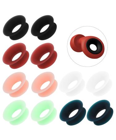 Molain 12 Pcs Earplugs Mute Style Pack for Earplugs Quiet Ear Plugs Accessories for Extra 5 dB Noise Reduction Earplugs for Most Experience Ear Plugs Quiet Earplugs Outdoor Office Sleeping