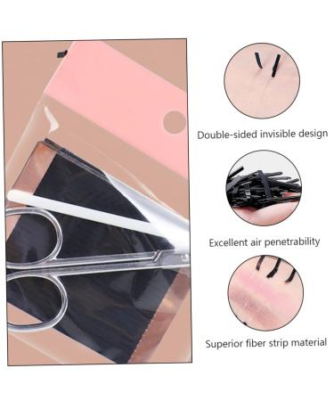 Beavorty 3 Sets Beauty Stickers Double Sided Sticky Tape Invisible Double Eyelid Sticker Eyeliner Fiber Strip 7x5.3cmx3pcs Blackx3pcs - Buy Online on GoSupps.com