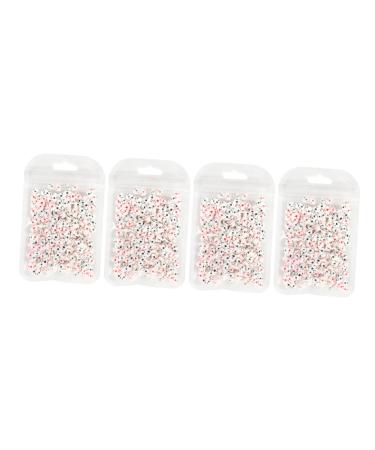 minkissy 4 Nail Art Accessories Nail Decals Clay Home Ornament Nail DIY Handmade Materials Nail Tech Accessories Designer Nail Charms Nail Art Canes Material Package Manicure Polymer Clay