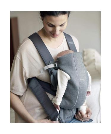 BabyBjrn Baby Carrier Mini  3D Jersey  Charcoal Gray 3D Jersey Charcoal gray - Buy Online on GoSupps.com