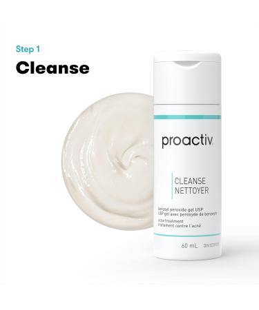 Proactiv Acne Cleanser - Benzoyl Peroxide Face Wash And Acne Treatment - Daily Facial Cleanser And Hyularonic Acid Moisturizer With Exfoliating Beads - 30 Day Supply 60 ml. - Buy Online on GoSupps.com