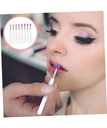 Healeved 16 Pcs Silicone Lip Brush Lip Gloss Brush Lip Scrubber Eye Shadow Makeup Lipstick Eyeshadow Brush Pp - Buy Online on GoSupps.com